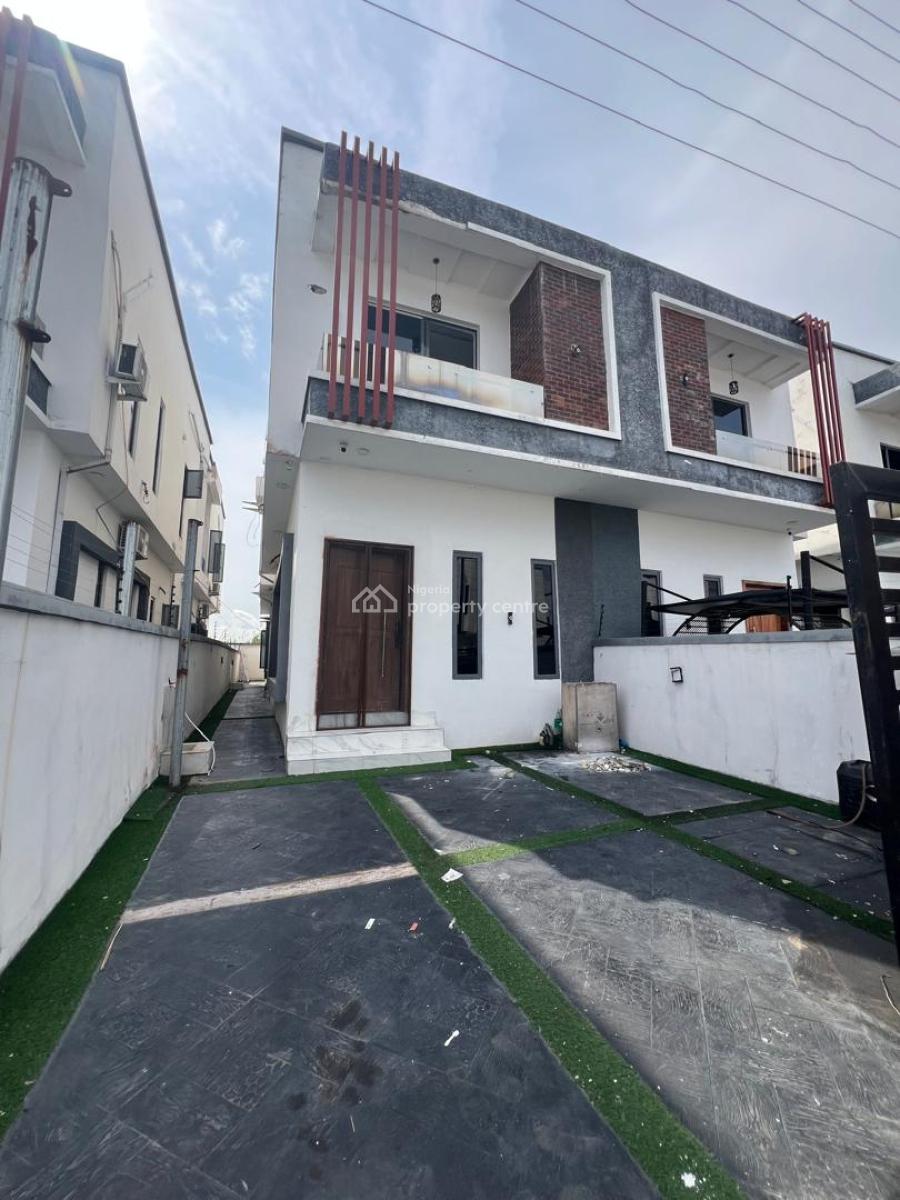 Very Spacious 4 Bedroom Semi Detached Duplex with Bq, Tulip Haven. Chevron Alternative, Lekki, Lagos, Semi-detached Duplex for Rent