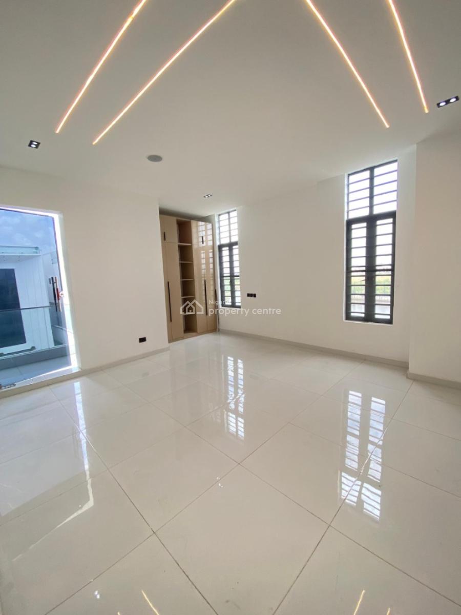 Contemporary 5 Bedroom Detached Duplex with Bq, Cinema, Rooftop, Pool, Chevron Alternative, Chevron, Lekki, Lagos, Detached Duplex for Sale