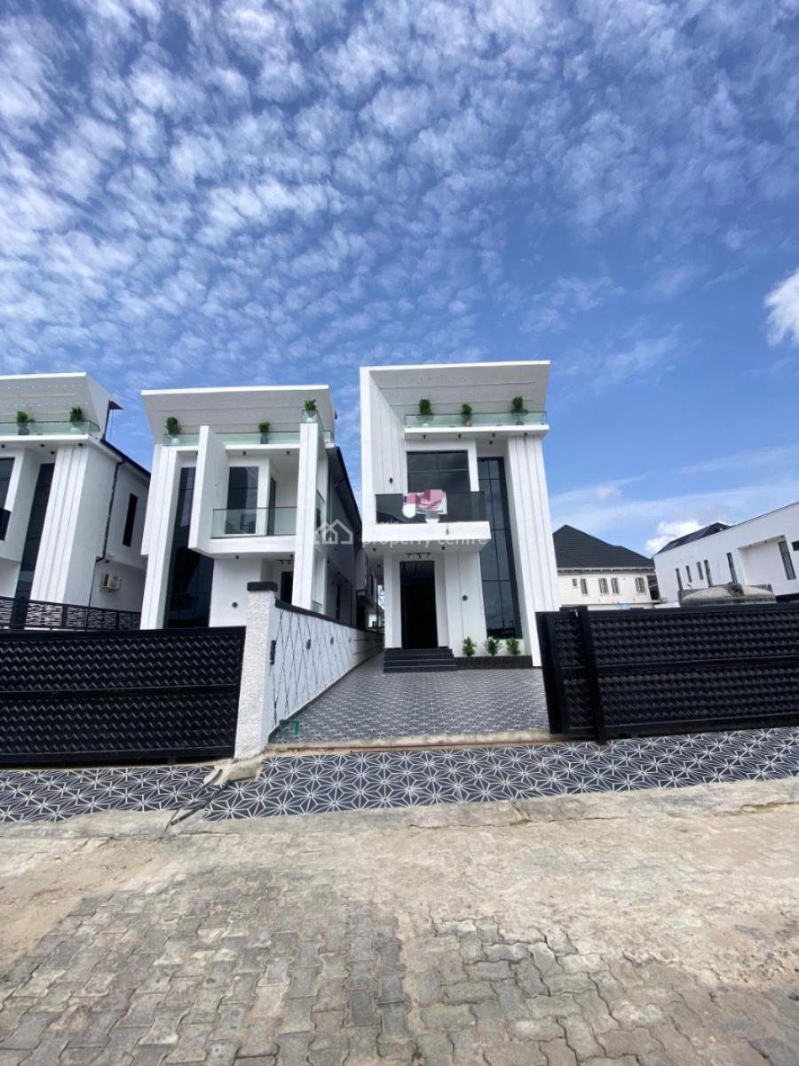 5 Bedroom Fully Detached Duplex with Bq and Swimming Pool, Chevron Alternative Route, Chevron, Lekki, Lagos, Detached Duplex for Sale