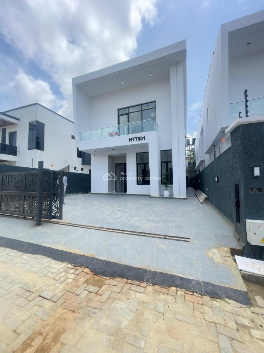Exquisite 5bedroom Duplex with a Bq and a Pool Fully Automatic, Chevron, Lekki, Lagos, Detached Duplex for Sale