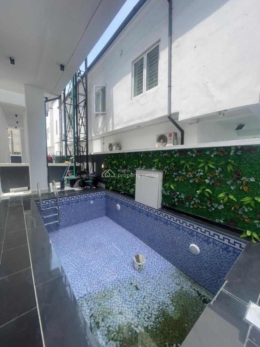 Aesthetically Pleasing 5 Bedroom Duplex with a Bq, Pool & Smart Features, Chevron, Lekki, Lagos, Detached Duplex for Sale