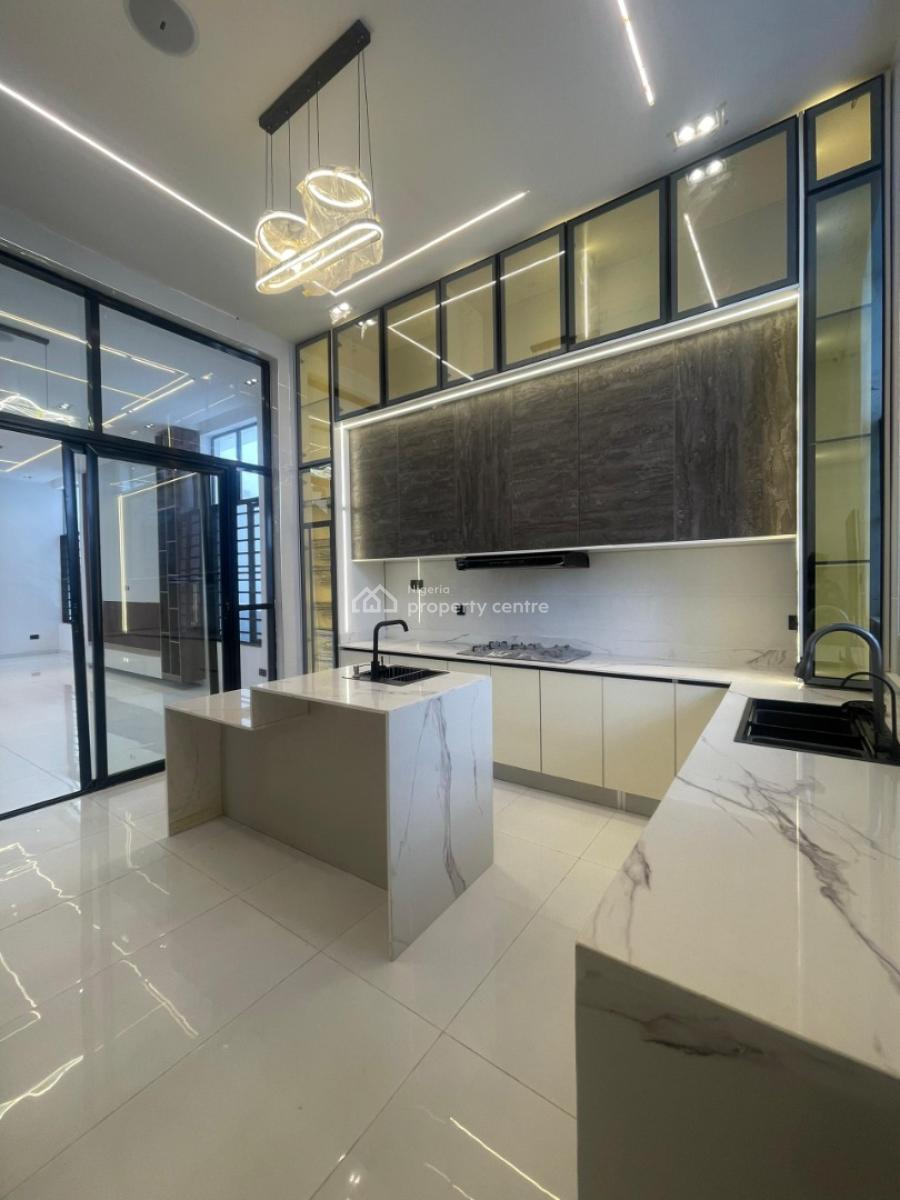 Aesthetically Pleasing 5 Bedroom Duplex with a Bq, Pool & Smart Features, Chevron, Lekki, Lagos, Detached Duplex for Sale
