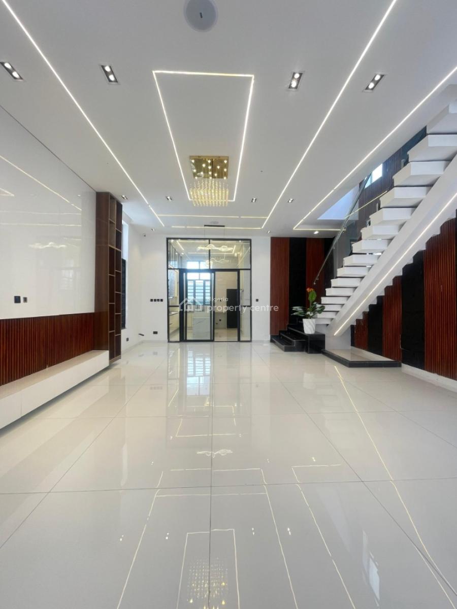 Aesthetically Pleasing 5 Bedroom Duplex with a Bq, Pool & Smart Features, Chevron, Lekki, Lagos, Detached Duplex for Sale