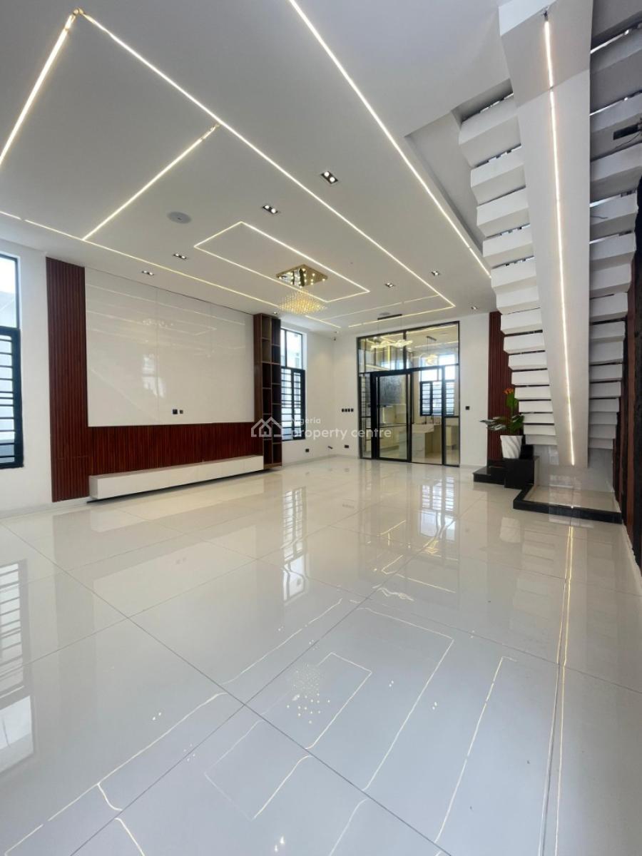 Aesthetically Pleasing 5 Bedroom Duplex with a Bq, Pool & Smart Features, Chevron, Lekki, Lagos, Detached Duplex for Sale
