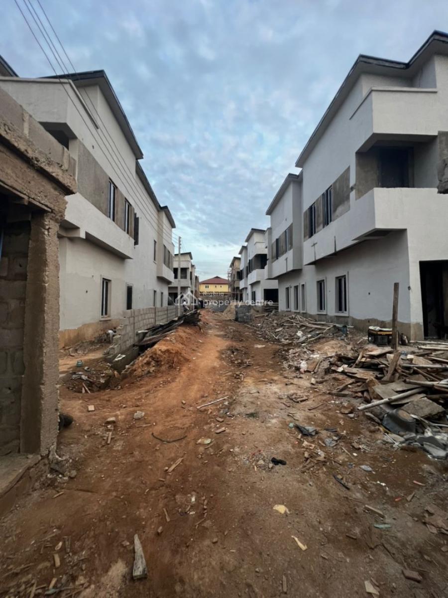 New 4 Bedroom Semi-detached Duplex, Budland Court, Budland Street Off Ogunnusi Road,, Ojodu Berger, Ojodu, Lagos, Semi-detached Duplex for Sale
