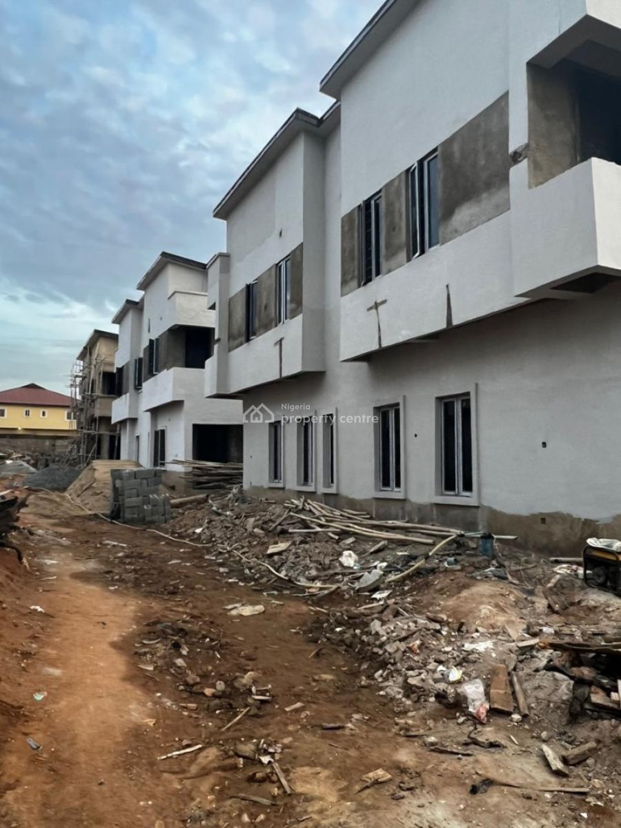 New 4 Bedroom Semi-detached Duplex, Budland Court, Budland Street Off Ogunnusi Road,, Ojodu Berger, Ojodu, Lagos, Semi-detached Duplex for Sale