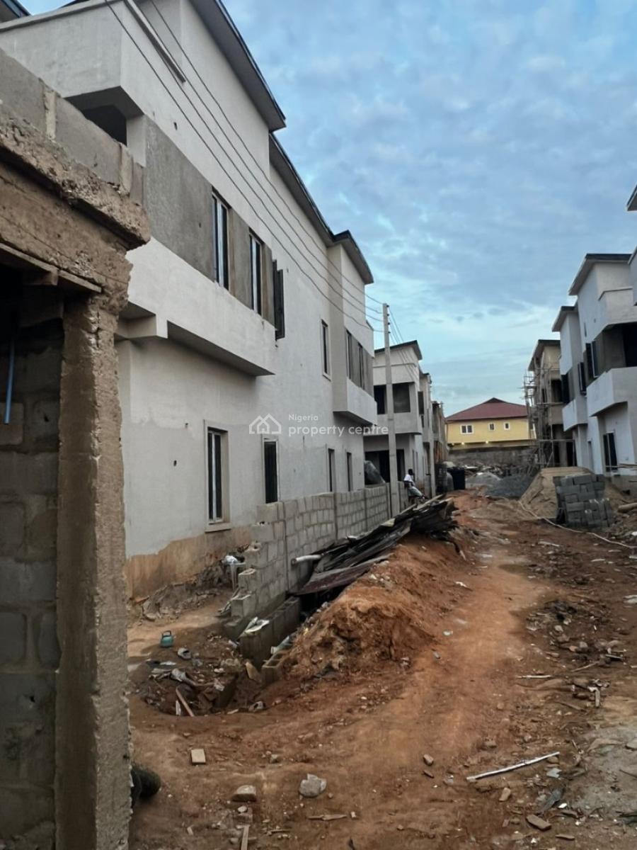 New 4 Bedroom Semi-detached Duplex, Budland Court, Budland Street Off Ogunnusi Road,, Ojodu Berger, Ojodu, Lagos, Semi-detached Duplex for Sale
