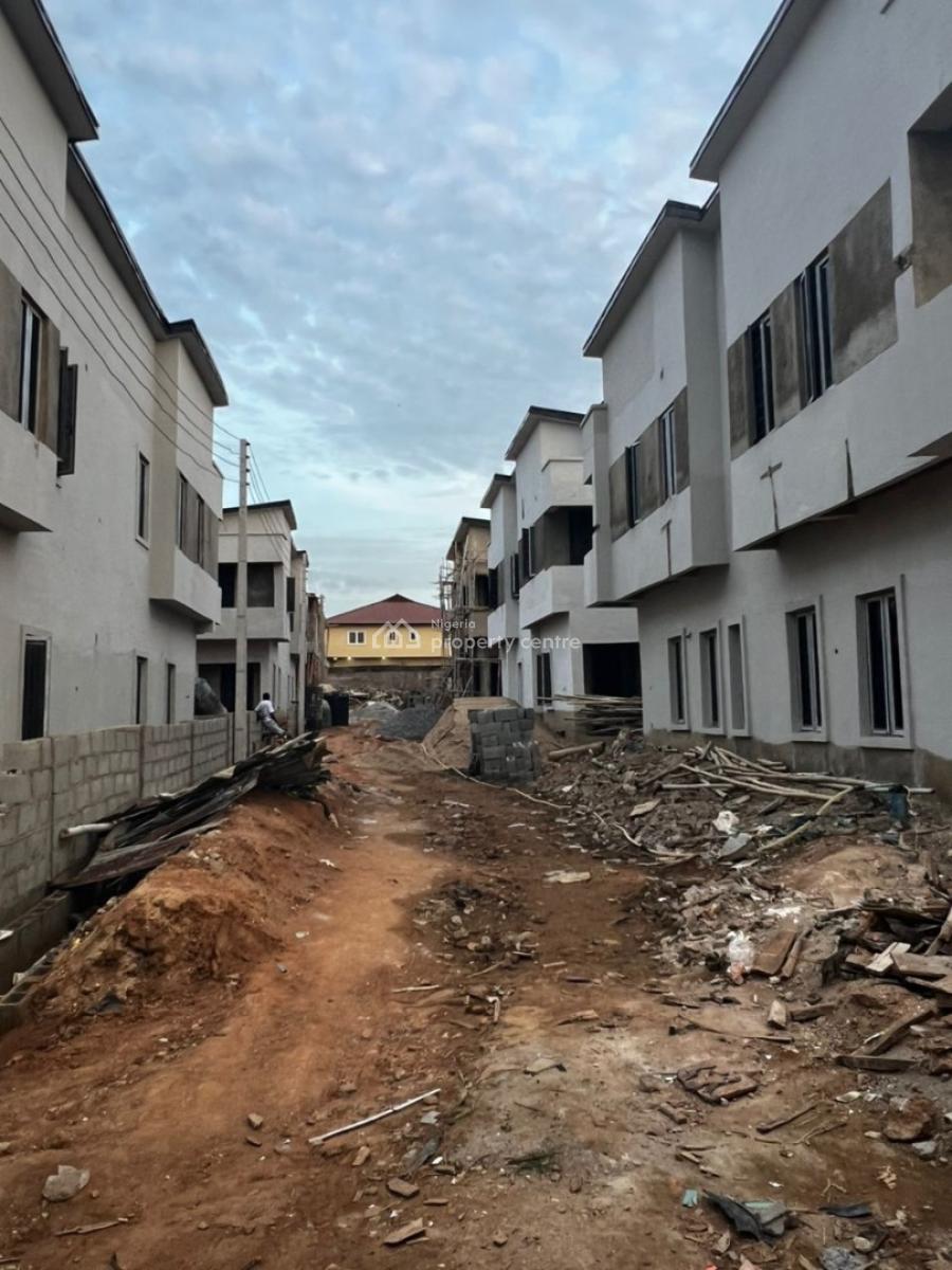 New 4 Bedroom Semi-detached Duplex, Budland Court, Budland Street Off Ogunnusi Road,, Ojodu Berger, Ojodu, Lagos, Semi-detached Duplex for Sale