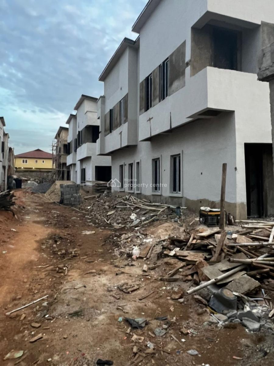 New 4 Bedroom Semi-detached Duplex, Budland Court, Budland Street Off Ogunnusi Road,, Ojodu Berger, Ojodu, Lagos, Semi-detached Duplex for Sale