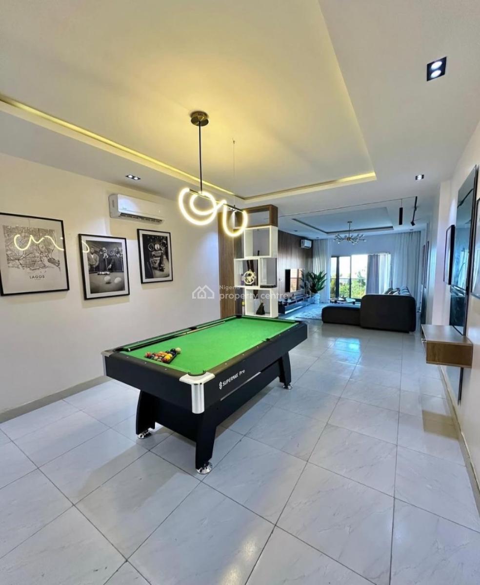 Brand New 3 Bedroom City View ️ Apartment with Alexa, & Swimming Pool, Lekki Phase 1, Lekki, Lagos, Flat / Apartment Short Let