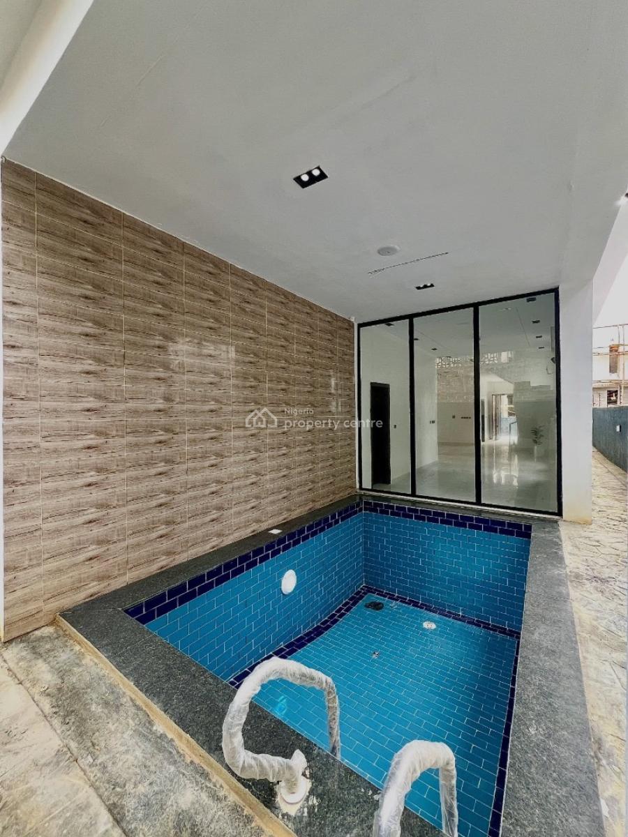 Contemporary 5 Bedroom Detached Duplex with Swimming Pool and Bq, Chevron, Lekki, Lagos, Detached Duplex for Sale