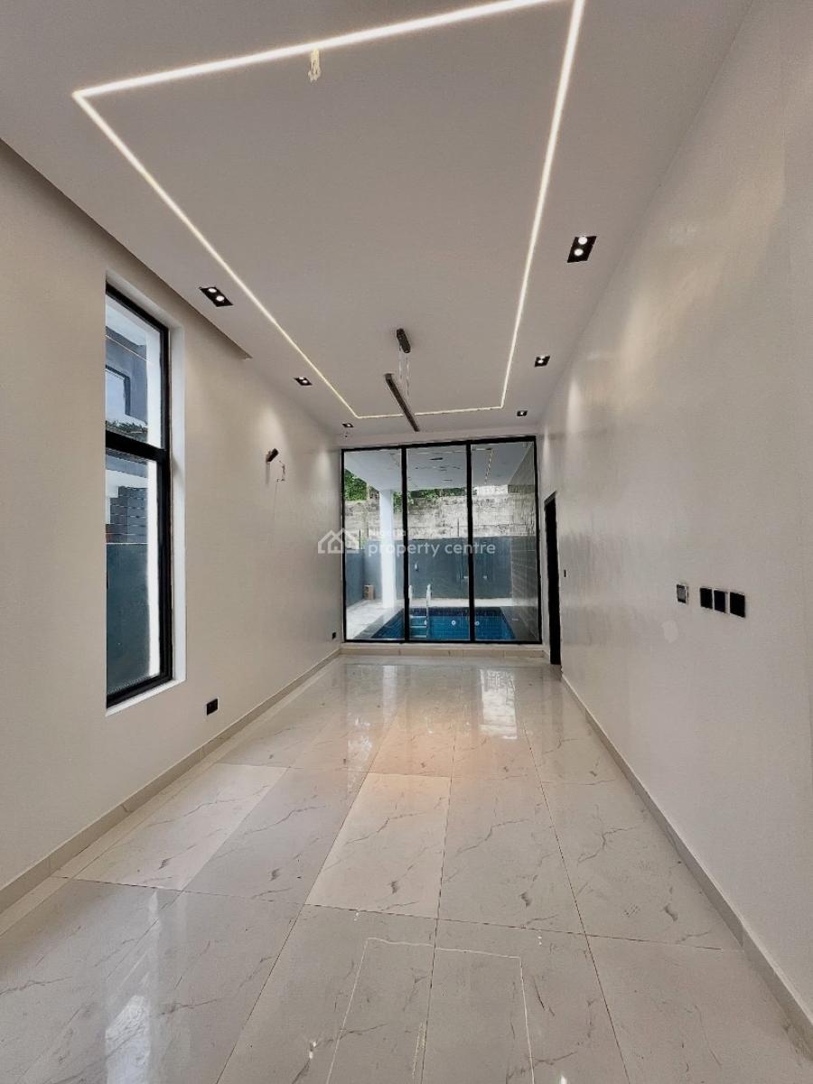 Contemporary 5 Bedroom Detached Duplex with Swimming Pool and Bq, Chevron, Lekki, Lagos, Detached Duplex for Sale