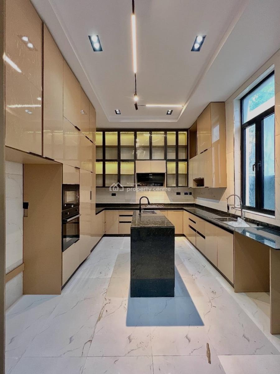 Contemporary 5 Bedroom Detached Duplex with Swimming Pool and Bq, Chevron, Lekki, Lagos, Detached Duplex for Sale