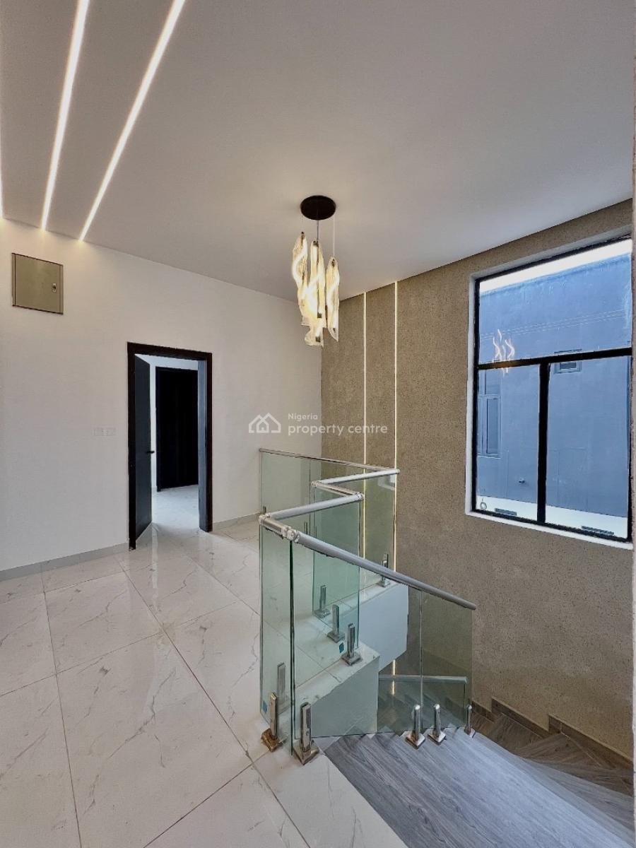 Contemporary 5 Bedroom Detached Duplex with Swimming Pool and Bq, Chevron, Lekki, Lagos, Detached Duplex for Sale