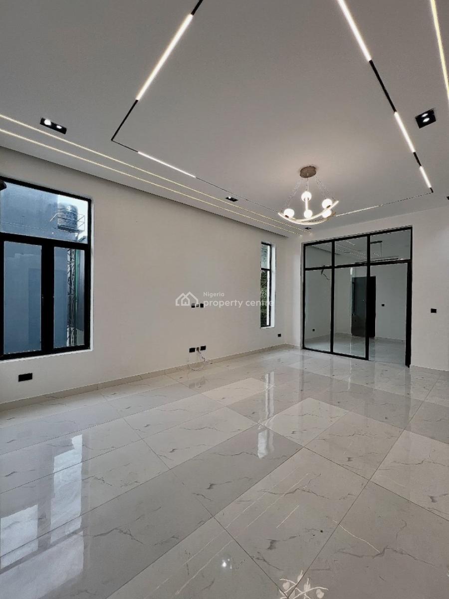 Contemporary 5 Bedroom Detached Duplex with Swimming Pool and Bq, Chevron, Lekki, Lagos, Detached Duplex for Sale