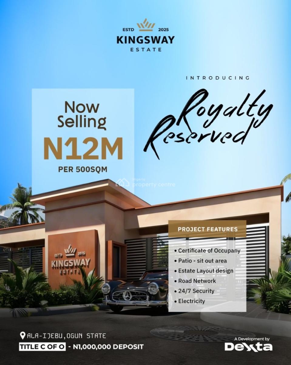 Land with C of O and Instant Allocation, Ala Ijebu, Ijebu East, Ogun, Residential Land for Sale