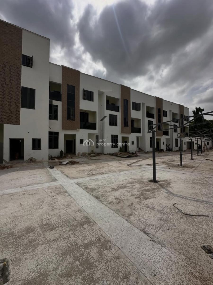 New 4 Bedroom Terraced Duplex + Boys Quarters, Garki, Abuja, Terraced Duplex for Sale