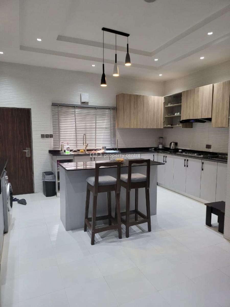 4 Bedroom Furnished Terraced Duplex, Peaceville, Jabi, Abuja, House for Rent