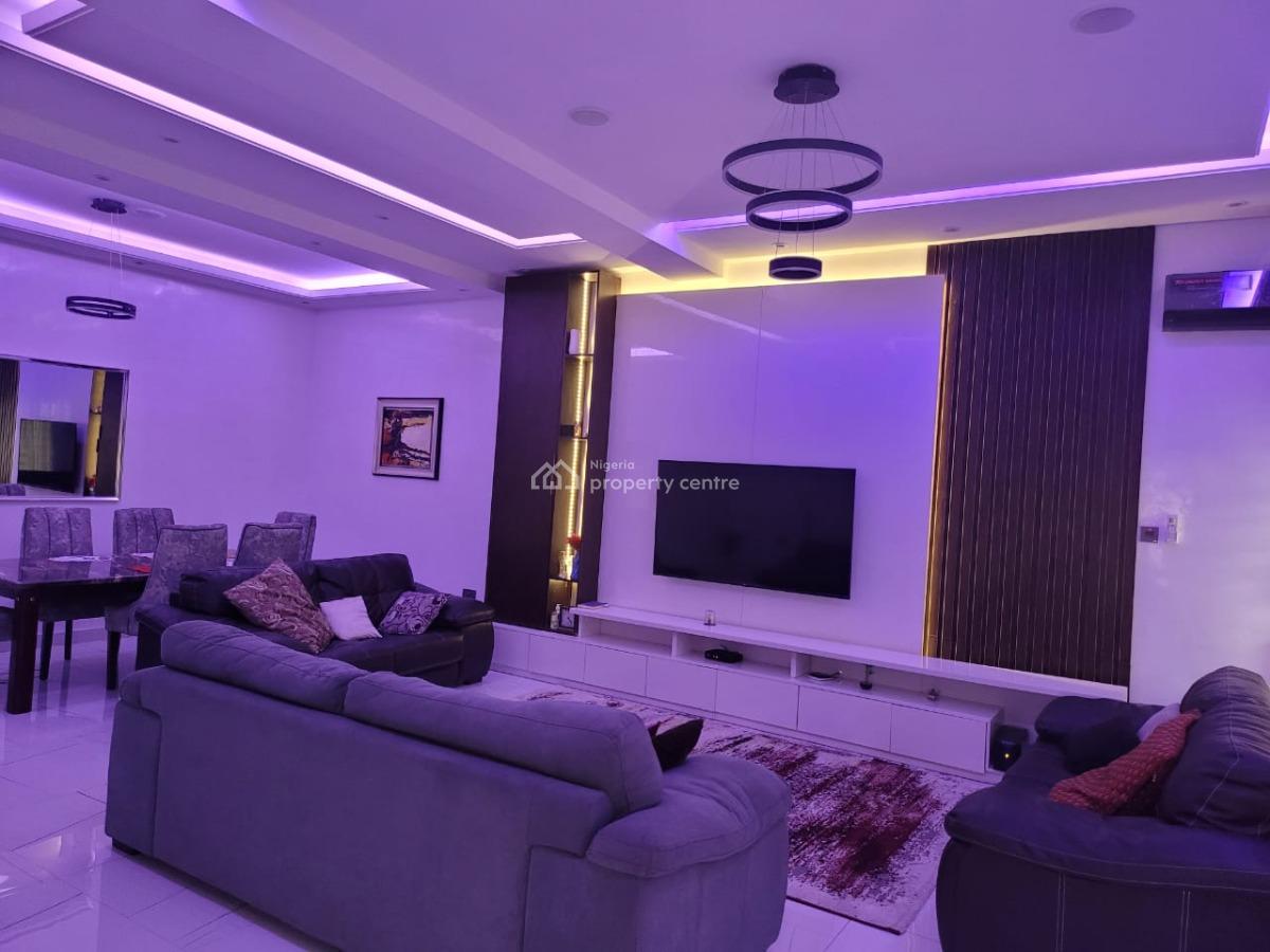 4 Bedroom Furnished Terraced Duplex, Peaceville, Jabi, Abuja, House for Rent