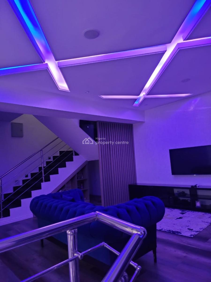 4 Bedroom Furnished Terraced Duplex, Peaceville, Jabi, Abuja, House for Rent