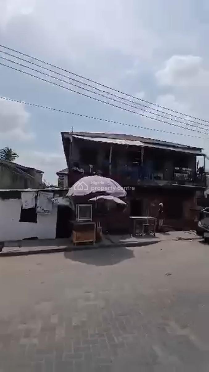 Investors Delight: Dilapidated Story Building, Off Pedro Road, Shomolu, Lagos, Commercial Property for Sale
