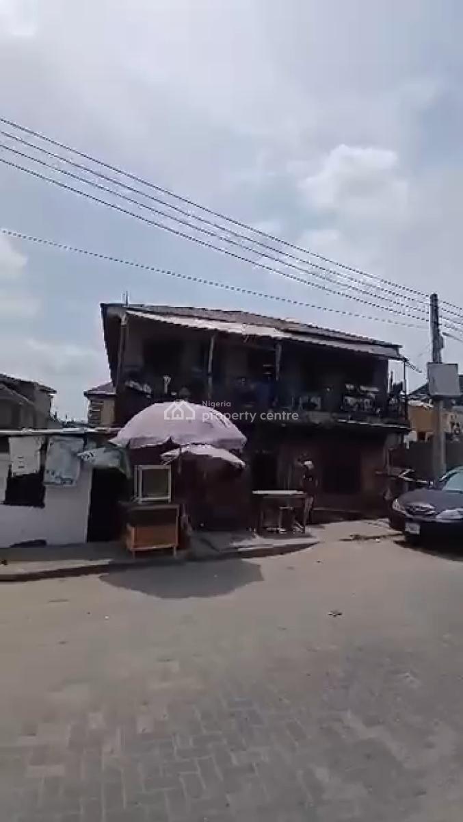 Investors Delight: Dilapidated Story Building, Off Pedro Road, Shomolu, Lagos, Commercial Property for Sale