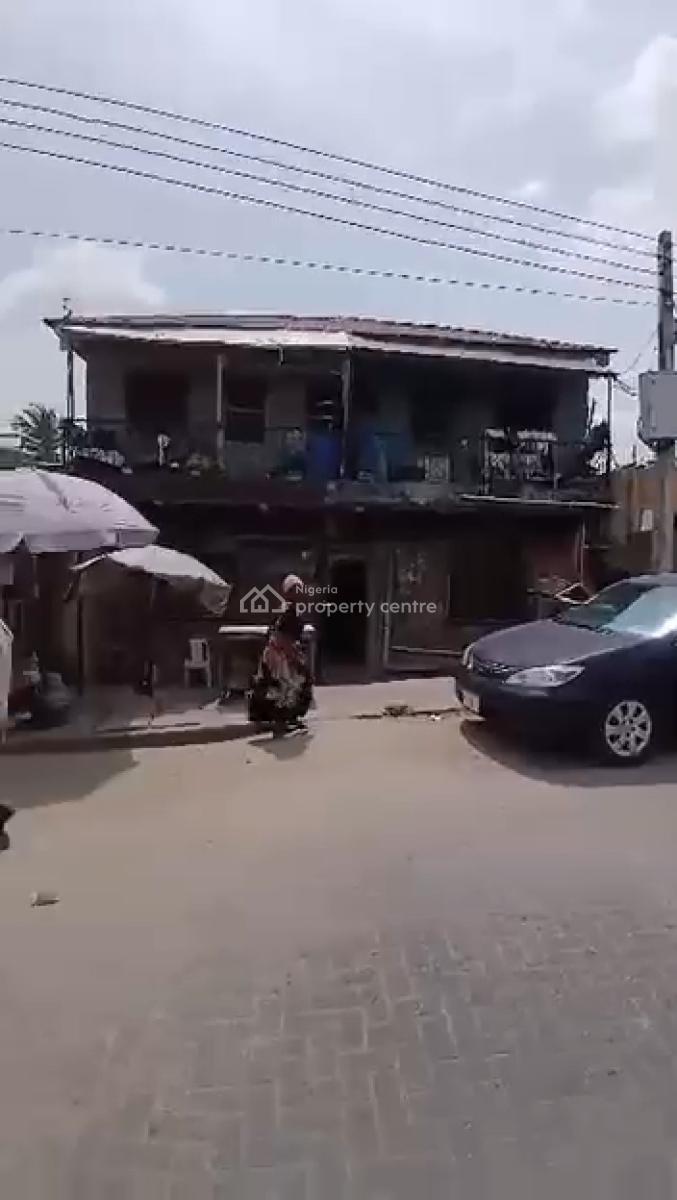 Investors Delight: Dilapidated Story Building, Off Pedro Road, Shomolu, Lagos, Commercial Property for Sale
