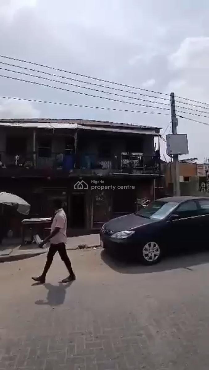 Investors Delight: Dilapidated Story Building, Off Pedro Road, Shomolu, Lagos, Commercial Property for Sale