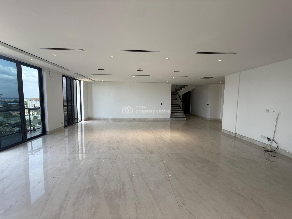 Newly Built 5 Bedroom Penthouse with 2 Maids Room, Ikoyi, Lagos, Terraced Duplex for Sale