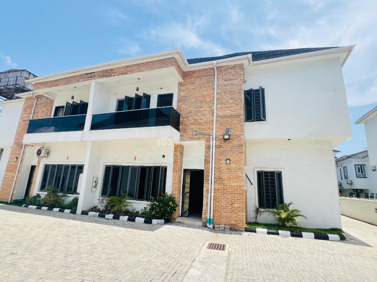 4 Bedroom Semi Detached Duplex with Bq, Harris Drive, Lekki, Lagos, Semi-detached Duplex for Rent