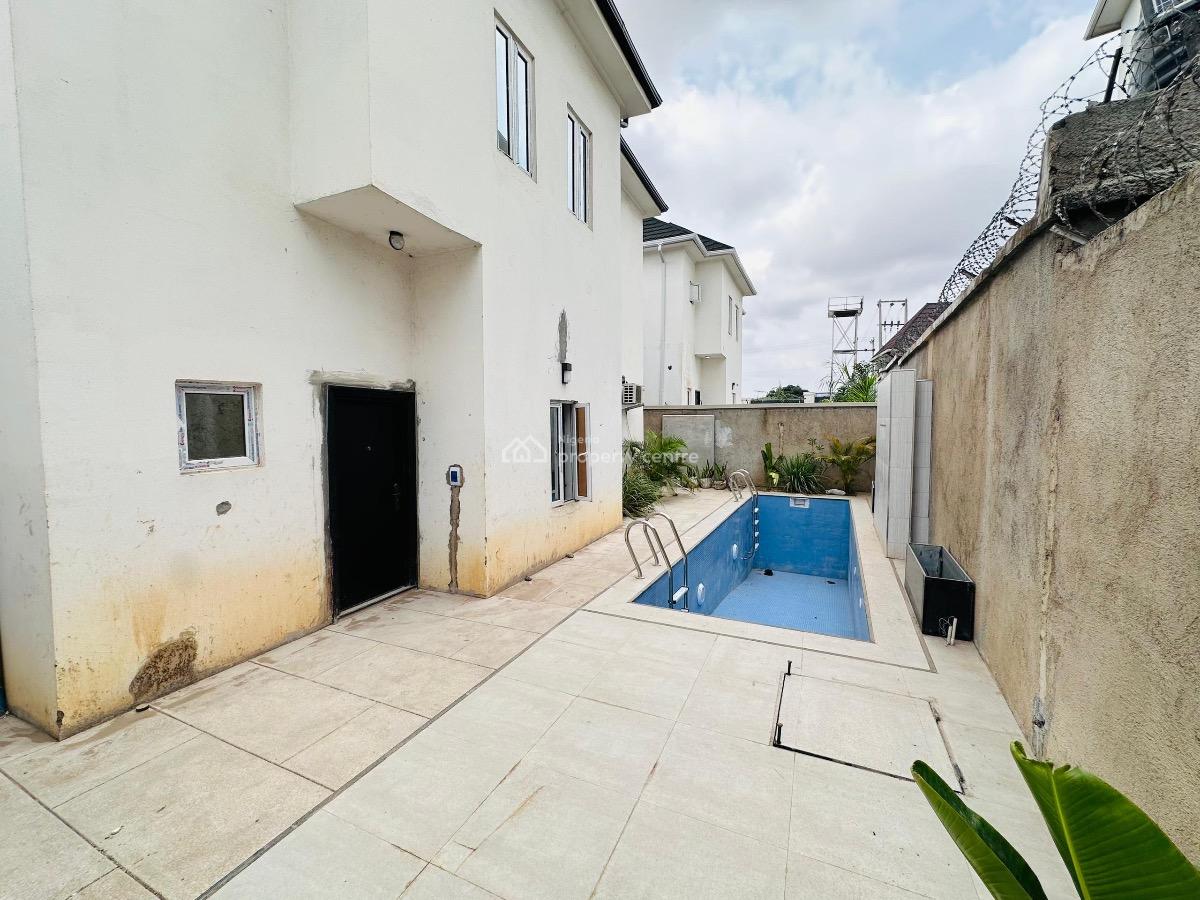 4 Bedroom Terrace Duplex with Bq  Swimming Pool, Smart Lightings, Dakibiyu, Jabi, Abuja, Terraced Duplex for Sale