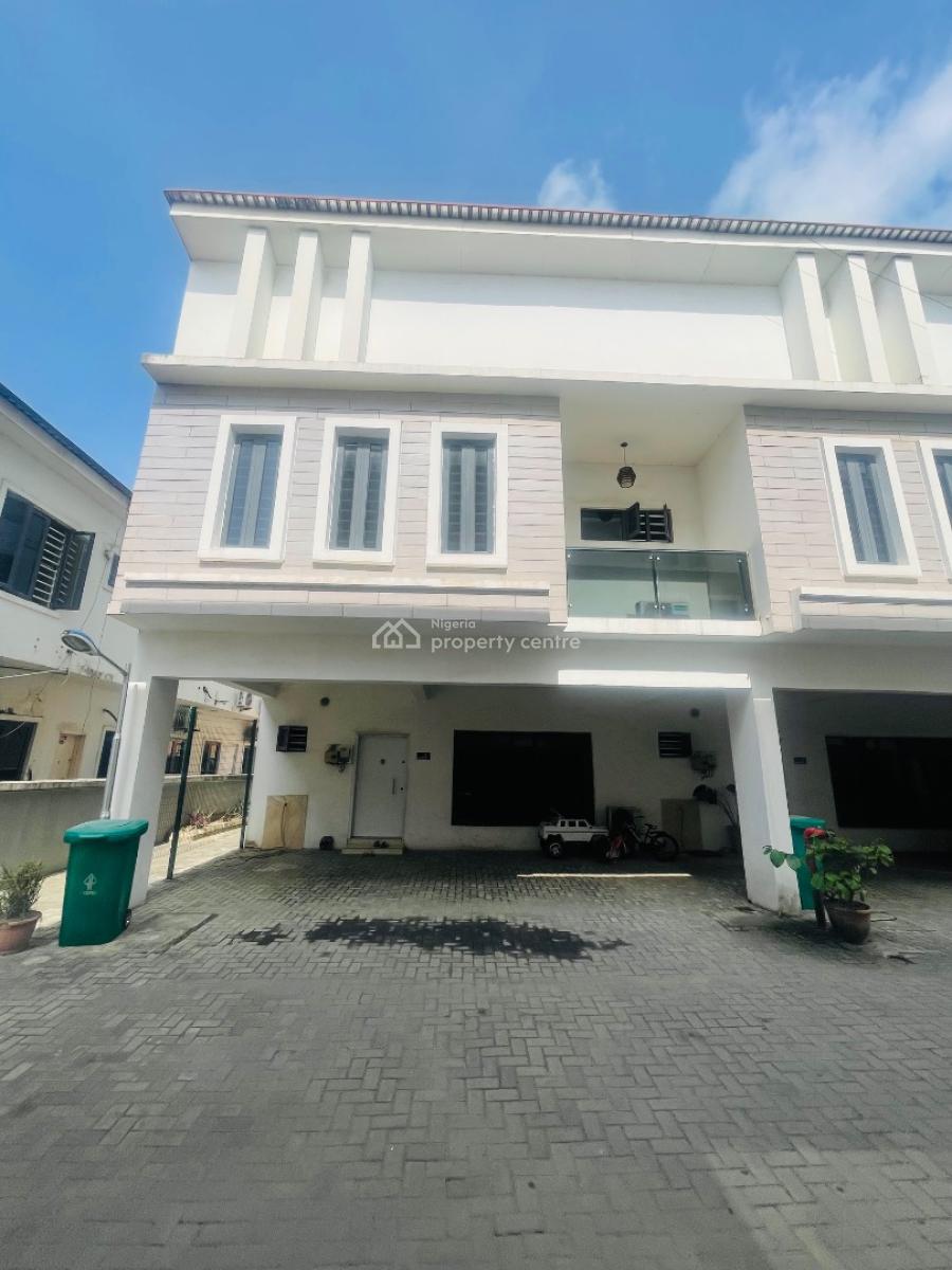 Luxury 4 Bedroom Terrace Duplex Well Serviced and Secured, Orchid Road Victoria Crest, Lekki, Lagos, Terraced Duplex for Rent