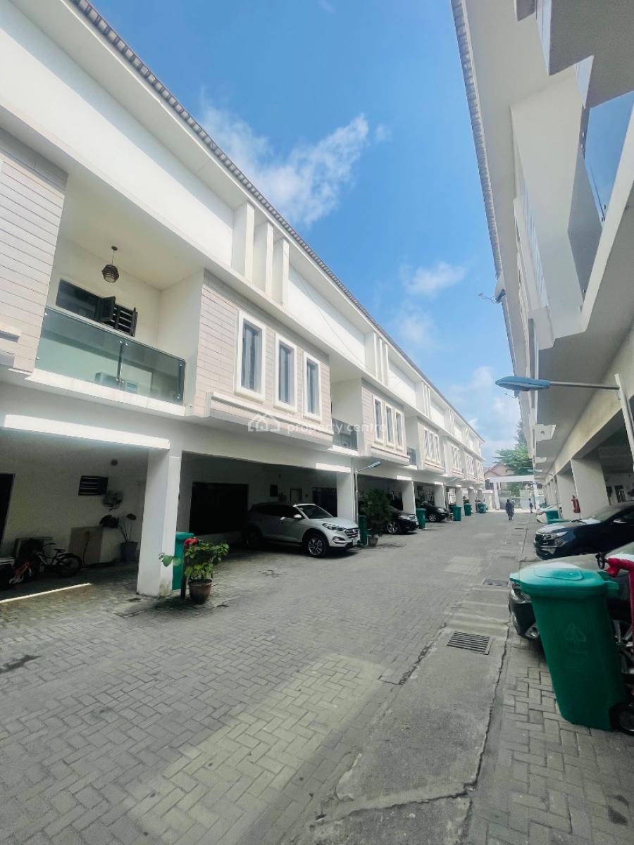 Luxury 4 Bedroom Terrace Duplex Well Serviced and Secured, Orchid Road Victoria Crest, Lekki, Lagos, Terraced Duplex for Rent