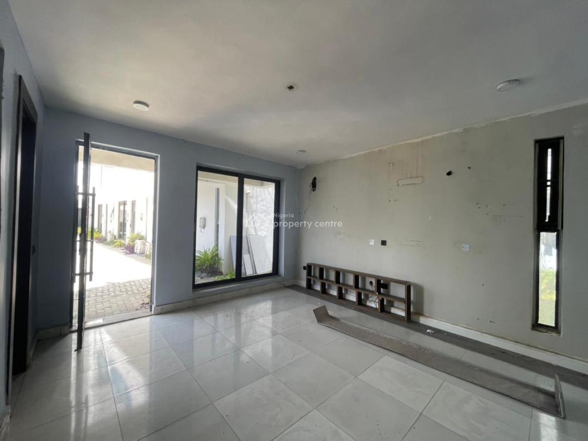 Modesty Built 4 Bedroom Terrace with Bq, Ikate, Lekki, Lagos, Terraced Duplex for Rent