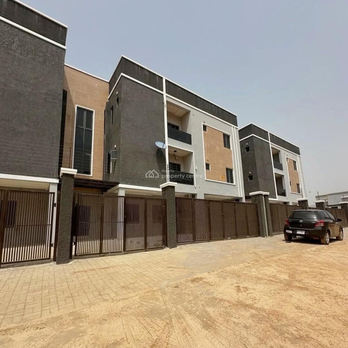 Newly Built 4 Bedroom Apartment., Jahi, Abuja, Block of Flats for Sale