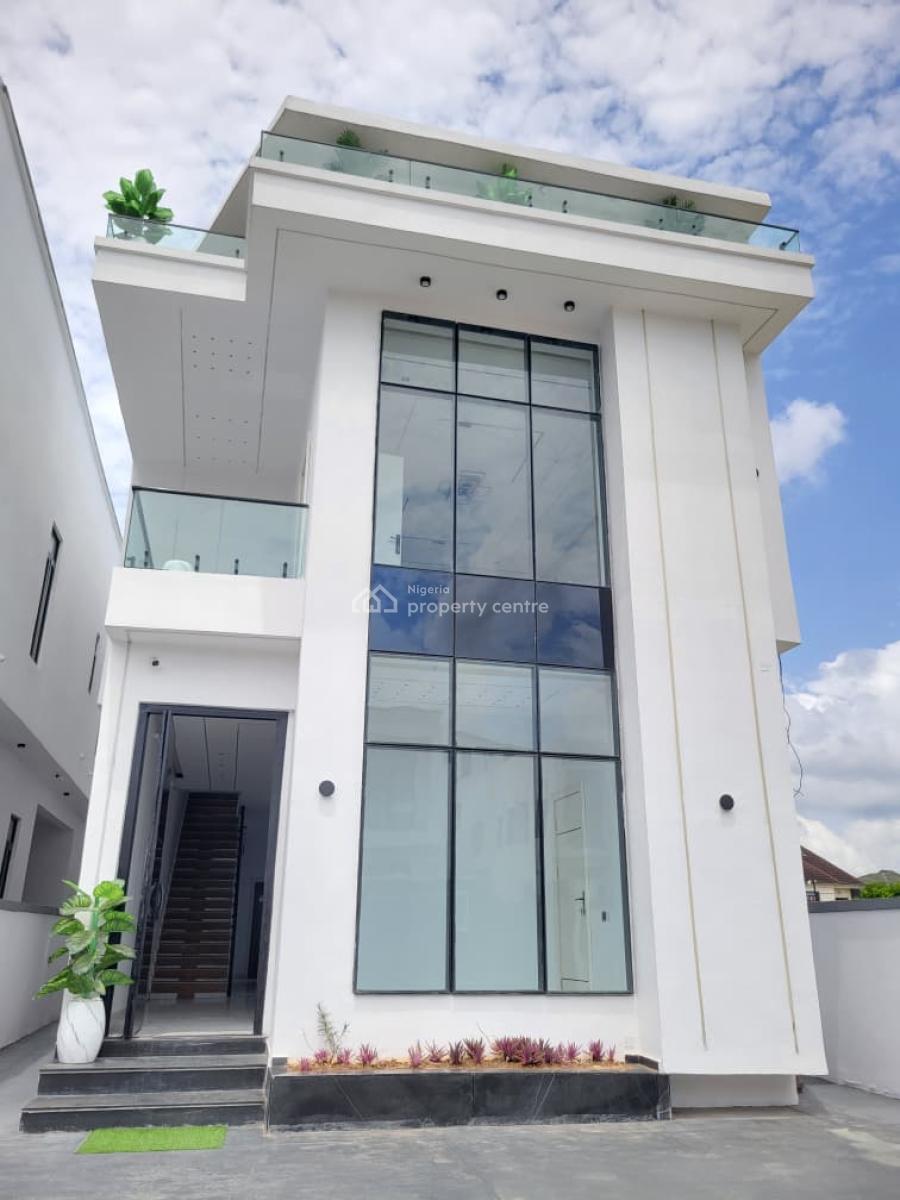 a Beautiful 5 Bedroom Fully Detached Duplex  with Bq with Swimming Pool, Harris Drive, Vgc, Lekki, Lagos, Detached Duplex for Sale