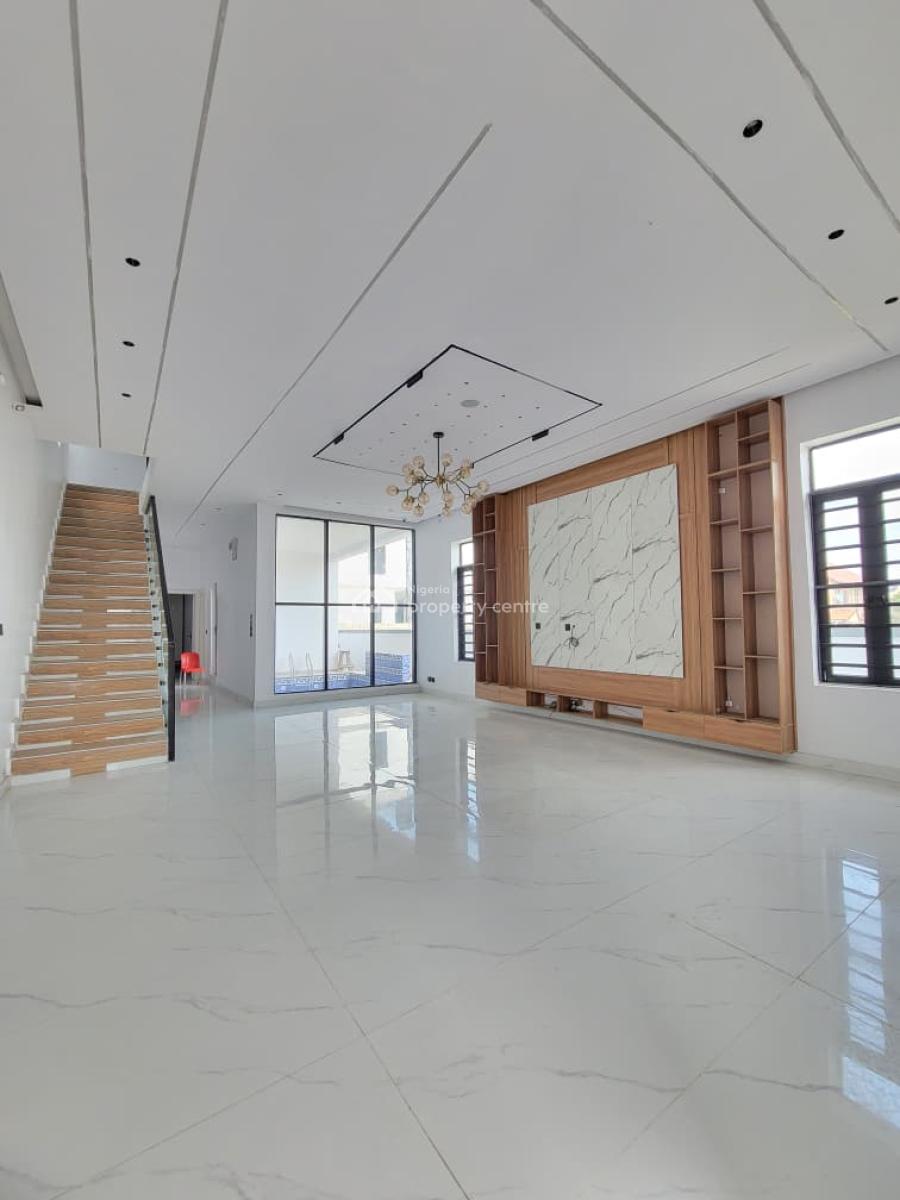 a Beautiful 5 Bedroom Fully Detached Duplex  with Bq with Swimming Pool, Harris Drive, Vgc, Lekki, Lagos, Detached Duplex for Sale