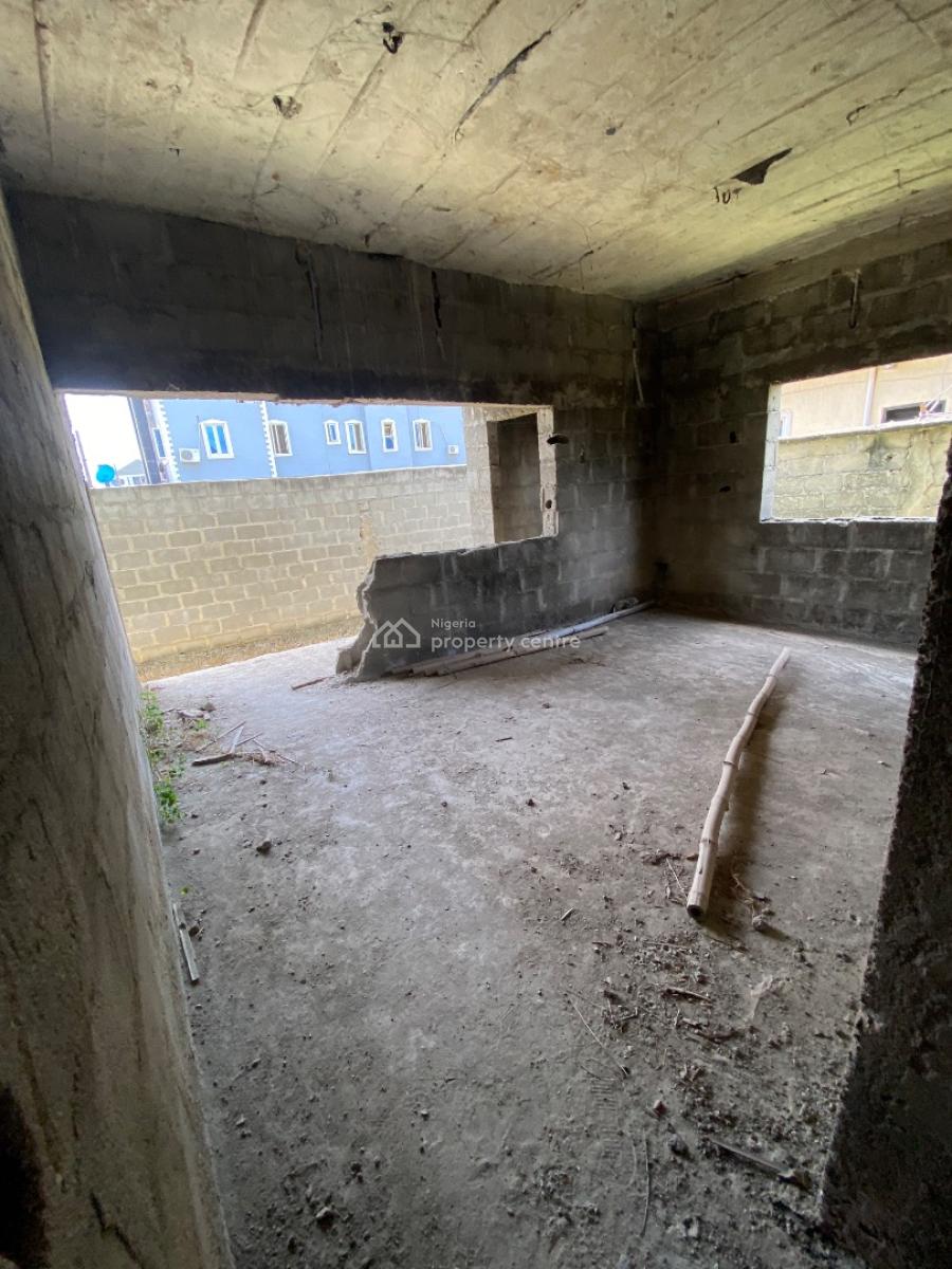 Well Built Uncompleted 4 Units of 2 Bedroom Apartment, Ago Palace, Isolo, Lagos, Block of Flats for Sale