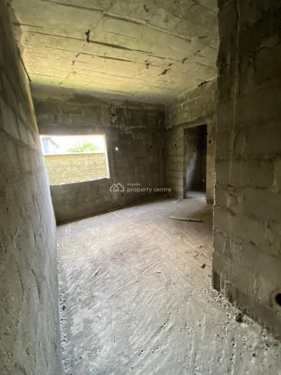 Well Built Uncompleted 4 Units of 2 Bedroom Apartment, Ago Palace, Isolo, Lagos, Block of Flats for Sale