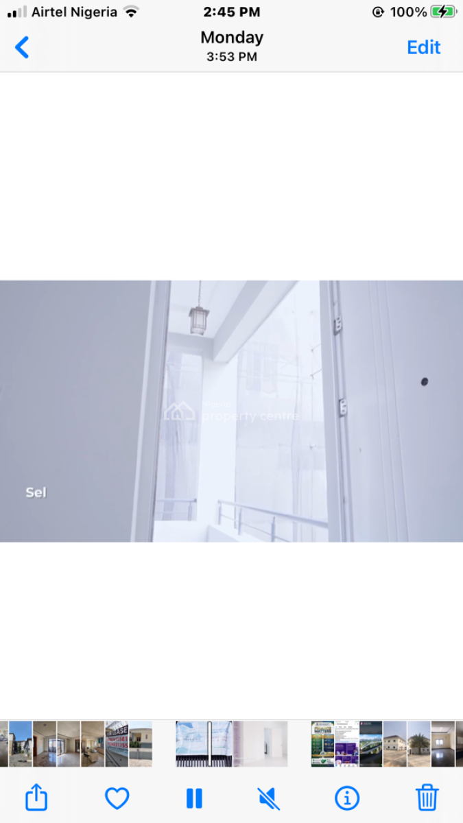 Four Bedroom Terraced with One Room Bq, Oniru, Victoria Island (vi), Lagos, Flat / Apartment for Rent