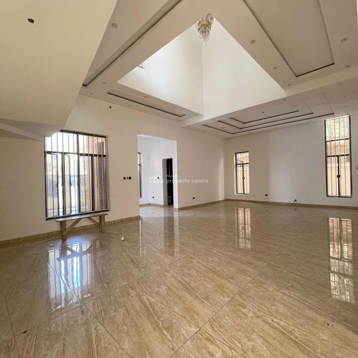 Contemporary  6  Bedroom Fully Detached Duplex with Bq, & Pool., Lekki Phase 1, Lekki, Lagos, Detached Duplex for Sale