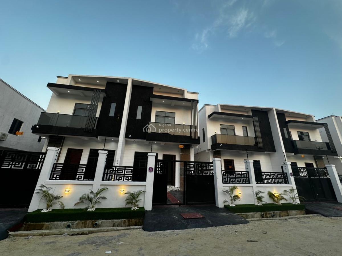 a Semidetached 4 Bedrooms Duplex with Bq, Igbosere Ikota Gra, Lekki, Lagos, Semi-detached Duplex for Sale