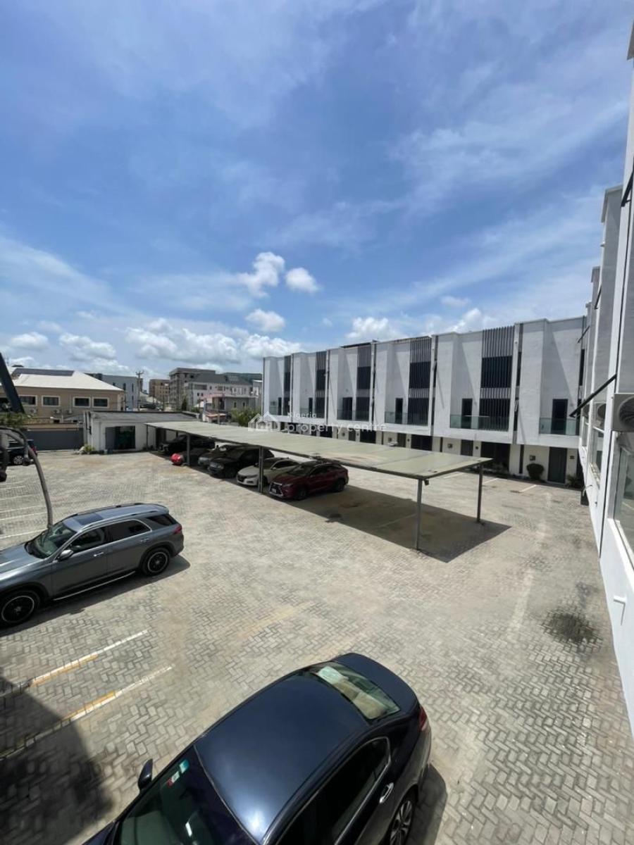 Modestly Built 4 Bedroom Terraced with Bq, Ikate, Lekki, Lagos, Terraced Duplex for Rent
