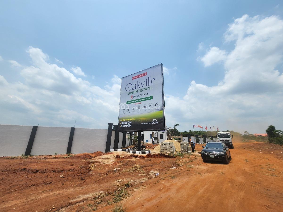 Site and Serviced 500sqms  of Land, Mowe Ofada, Ogun, Residential Land for Sale