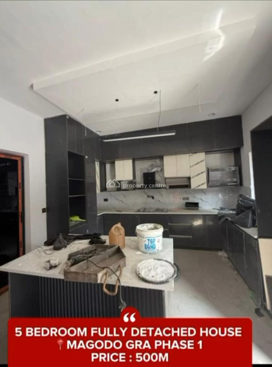 Smart Home 5 Bedroom Fully Detached Duplex with Bq, Gra Phase 1, Magodo, Lagos, Detached Duplex for Sale
