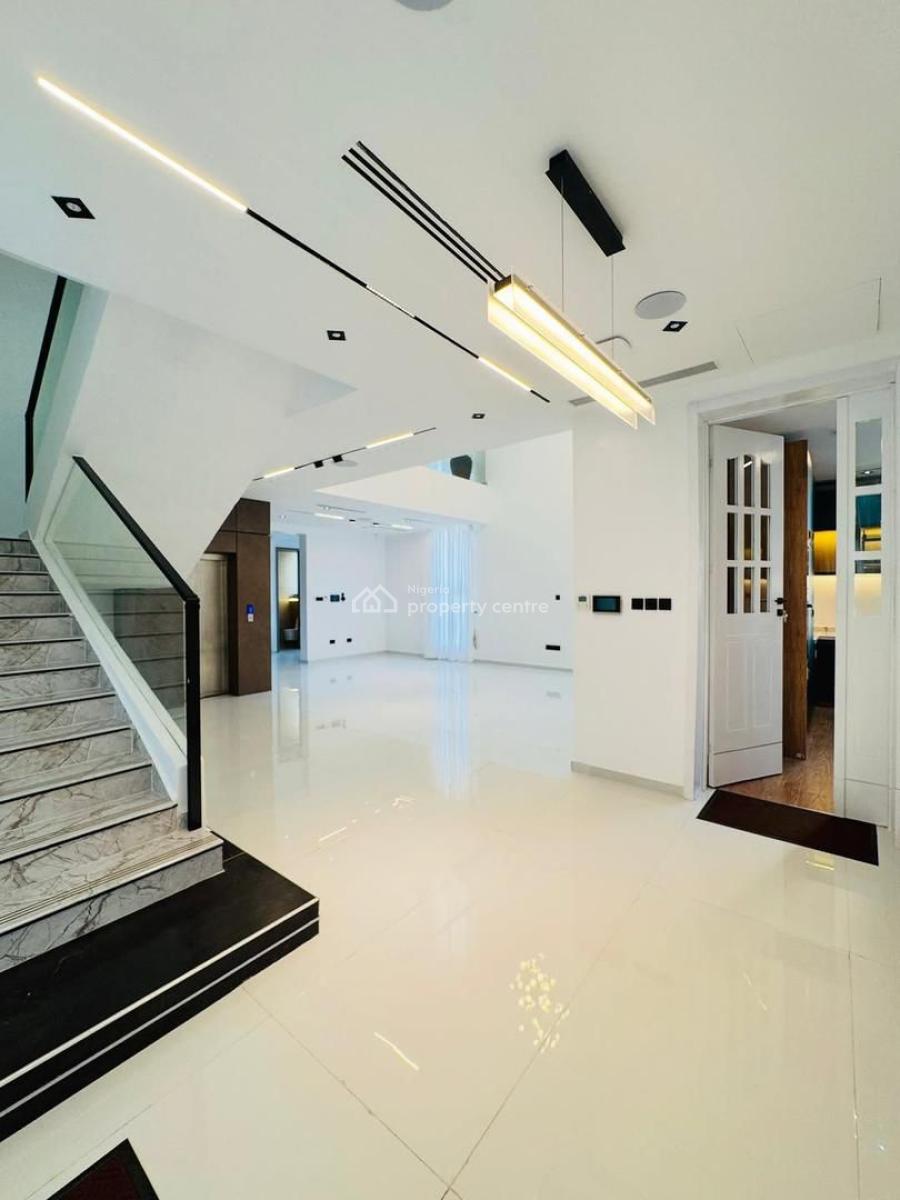 Ultra-luxury 5 Bedroom Smart Fully Detached Duplex with Elevator, Ikate, Lekki, Lagos, Detached Duplex for Sale