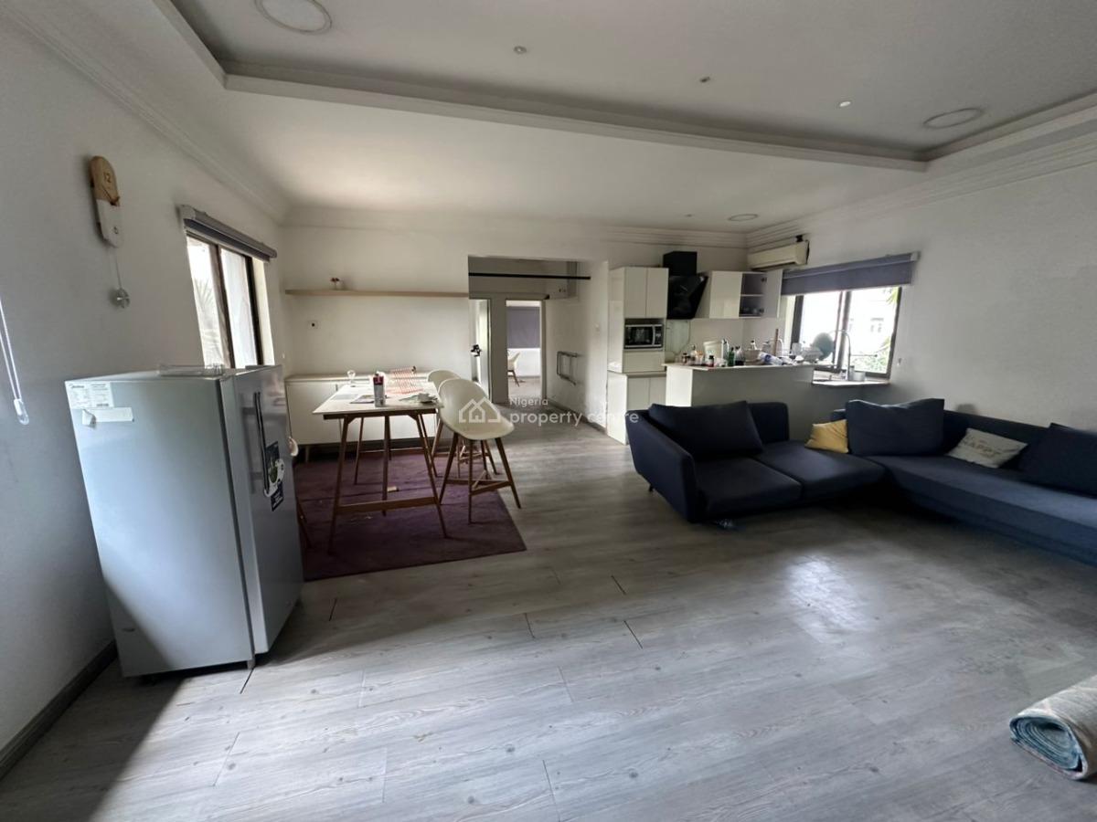 Partly Furnished a Spacious 2 Bedroom Terrace Duplex with Studio Kitch, Aso Villa Residential Area, Asokoro District, Abuja, Terraced Duplex for Rent