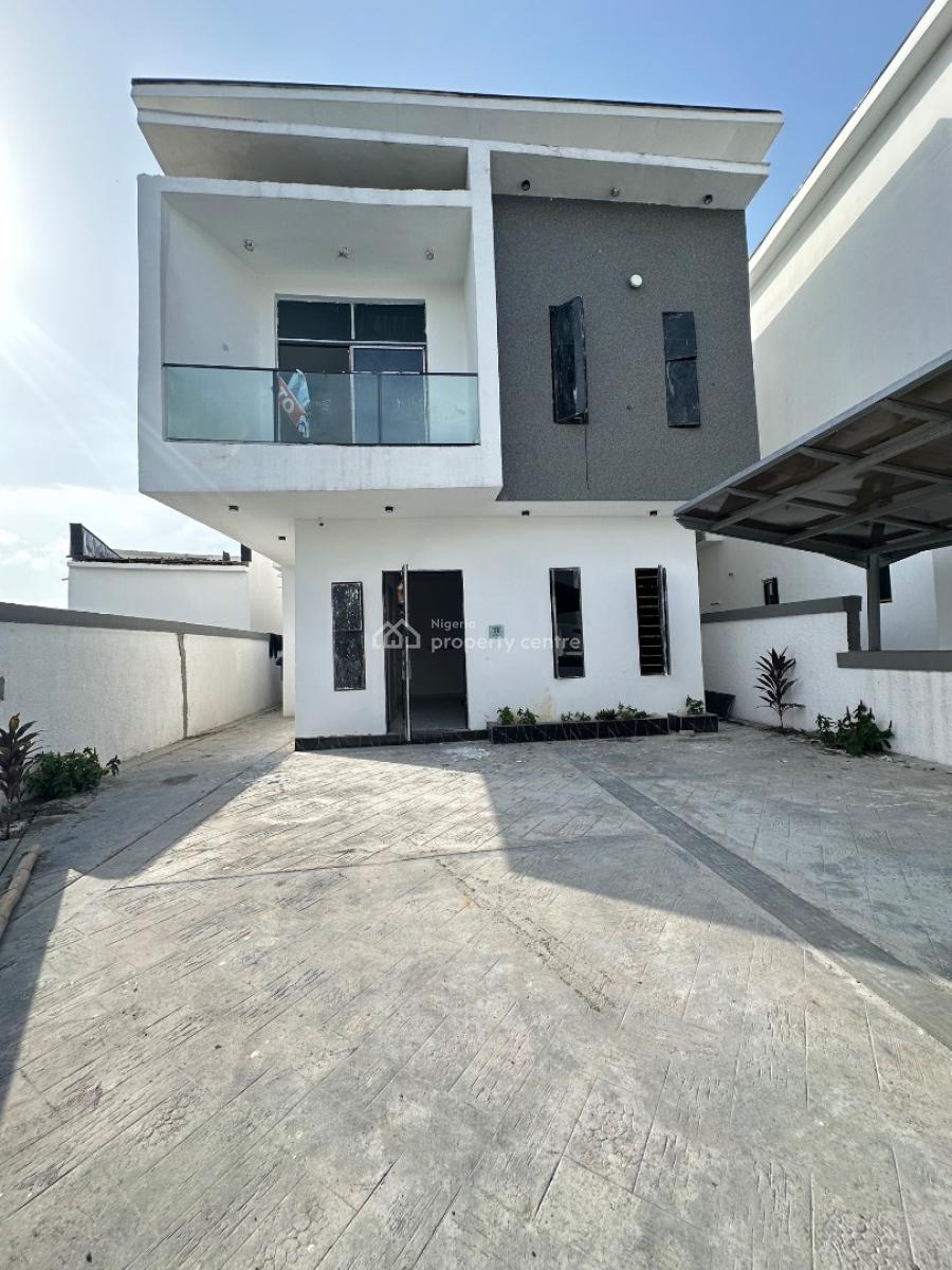 4 Bedroom Detached Duplex with Bq & Pool, Orchid Road, Lekki, Lagos, Detached Duplex for Rent