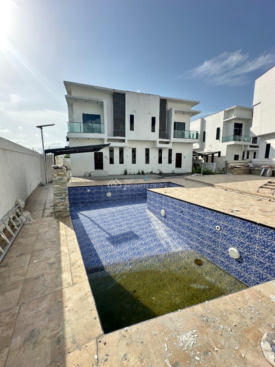 4 Bedroom Detached Duplex with Bq & Pool, Orchid Road, Lekki, Lagos, Detached Duplex for Rent