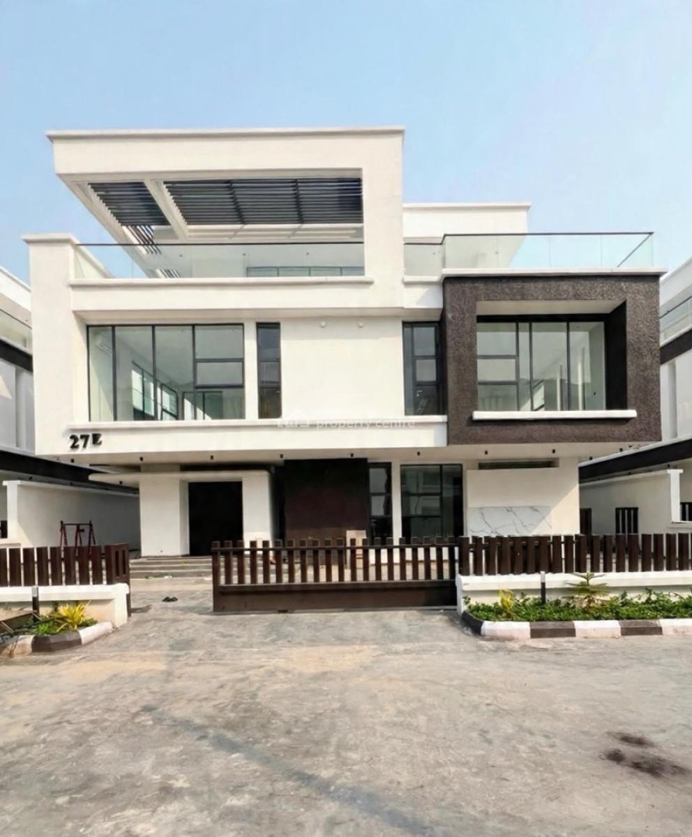 Contemporary 5 Bedroom Detached Duplex with Pool,gym,cinema and Bq, Osapa London, Osapa, Lekki, Lagos, Detached Duplex for Sale